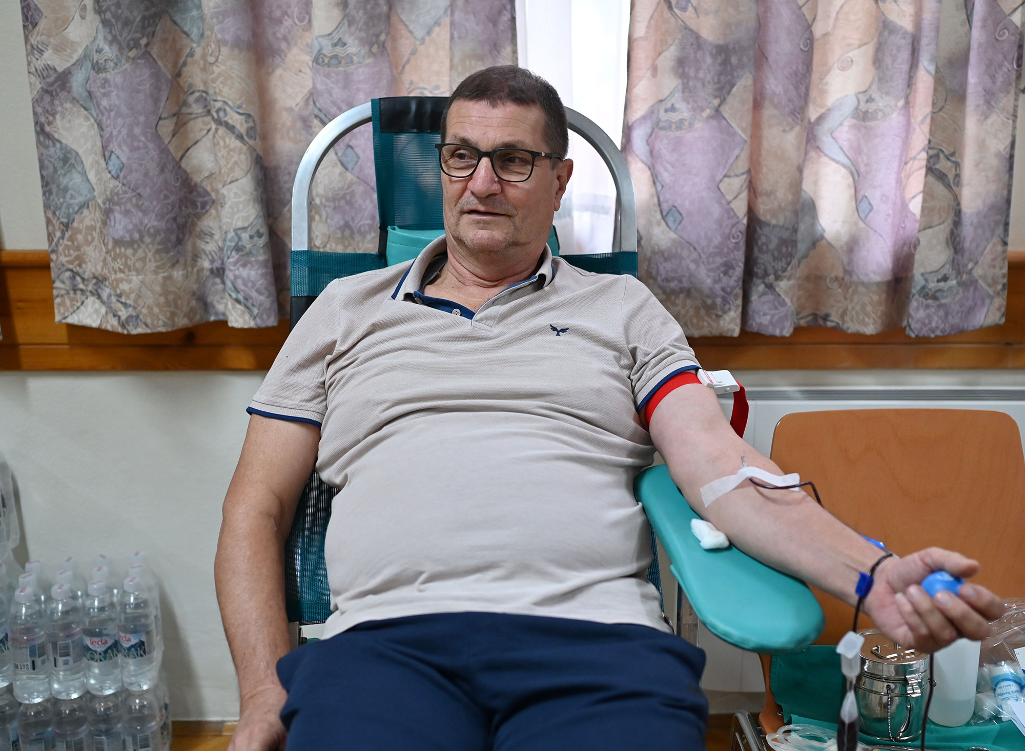 Ivica Bošnjak (Foto: Crveni križ ŽZH) akcija ddk pucanstvo humac ljubuski prosinac2025 19