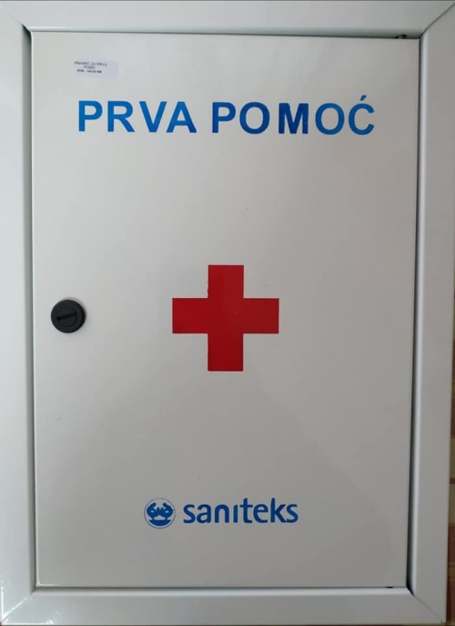 Crveni križ ŽZH donirao samostojeću kutiju prve pomoći Područnoj školi Podvranić