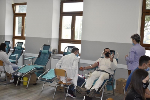 CK Ljubuški: Održana akcija dobrovoljnog darivanja krvi u Gimnaziji Ljubuški