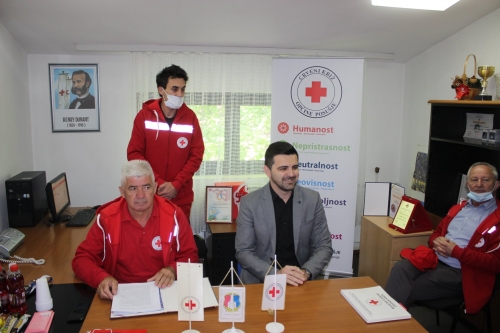 Načelnik općine Posušje posjetio CK Posušje povodom Tjedna Crvenog križa