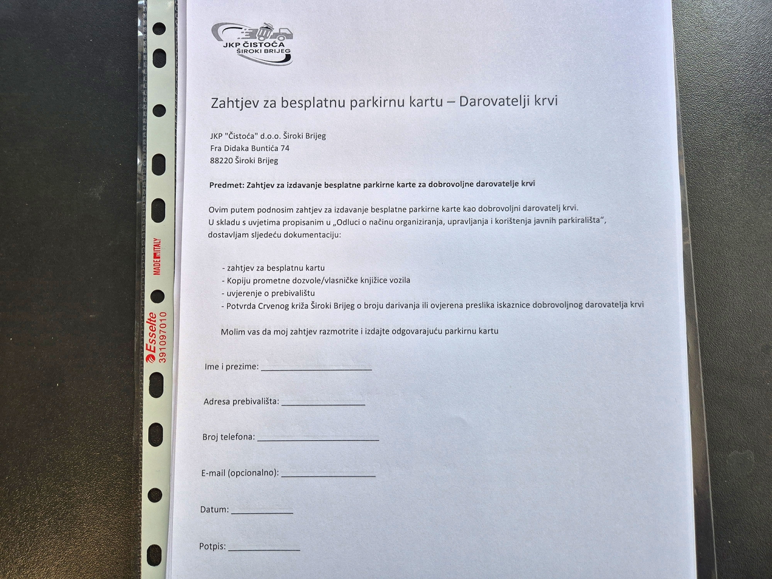 Foto: Crveni križ ŽZH